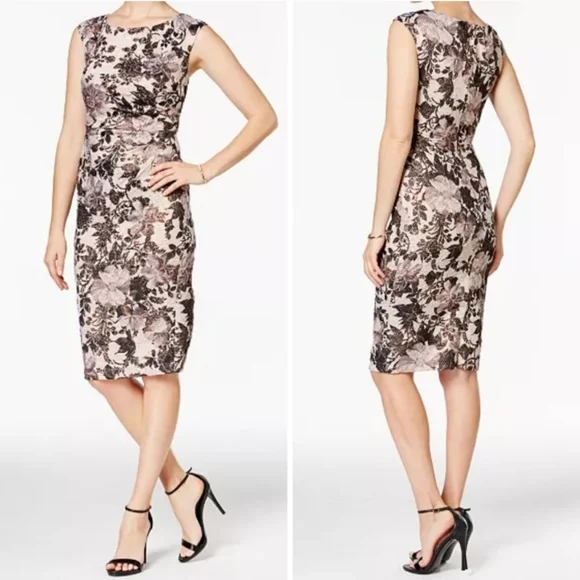 Adrianna Papell | Dresses | Adriana Papell Floral Ruched Sheath Dress Cap Sleeve Metallic Beaded Detail Sz 6 | Poshmark Adrianna Papell | Dresses | Adriana Papell Floral Ruched Sheath Dress Cap Sleeve Metallic Beaded Detail Sz 6 | Poshmark